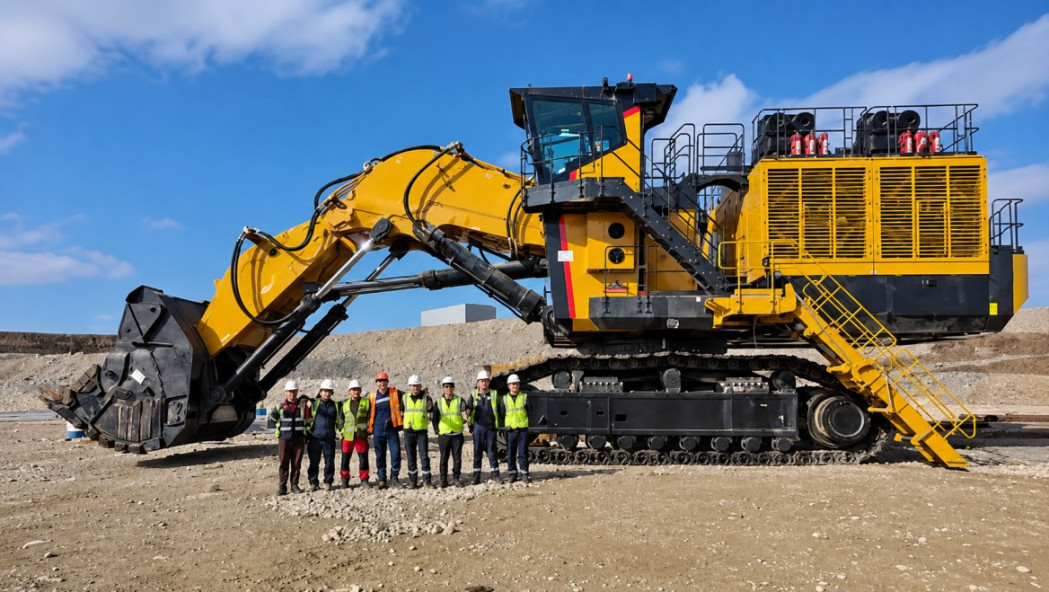 SANY Delivers Its Largest-Ever Mining Excavator Overseas
