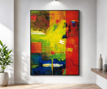 Chromatic Harmony Canvas Painting