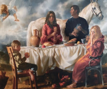 The Harvest Feast Canvas Painting