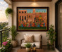 The Royal Shahi Sawari Canvas Painting