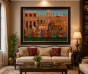 The Royal Shahi Sawari Canvas Painting