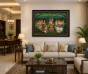 Shri Govardhan Giridhari Canvas Paiting